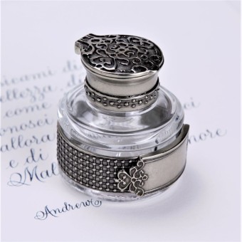 Bronze blanche en bronze Bortoletti CAL55 INKWELL