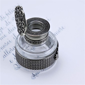 Bronze blanche en bronze Bortoletti CAL55 INKWELL 2