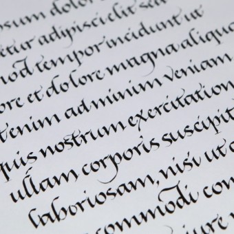 PAScribe Svart kantad bläck 45ml | Bred kantbläck 2