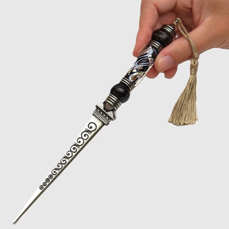 Bortoletti Alpaca Venetian letter opener for writing desk