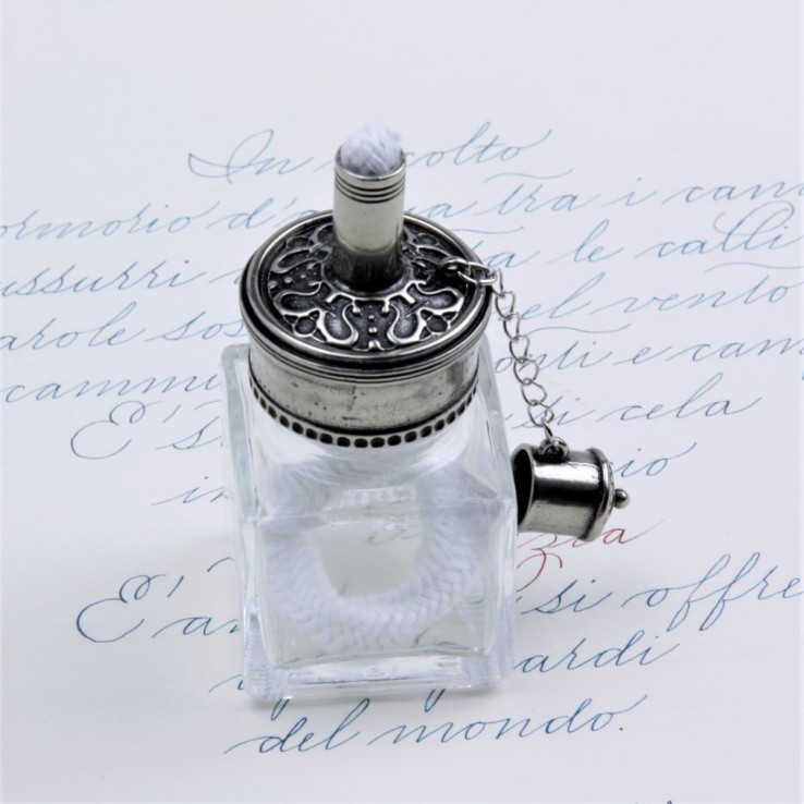 Bortoletti square sealing wax heater alcohol burner