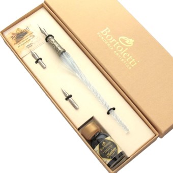 Bortoletti Molin Alexandrite Glas Kalligraphie Kit Set03