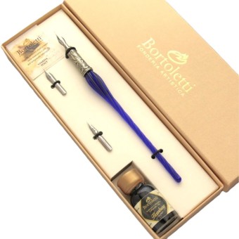 Bortoletti Kit de caligrafía de vidrio Molin Alexandrite Set03 2