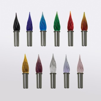 Handcrafted Bortoletti glass nib compatible with all Bortoletti pens