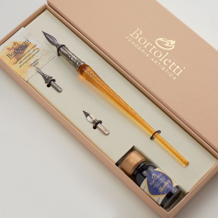 Bortoletti Andrea writing set for English calligraphy