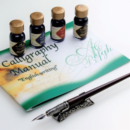 Bortoletti Guardi Calligraphy Set met Engelse en Italiaanse handleidingen