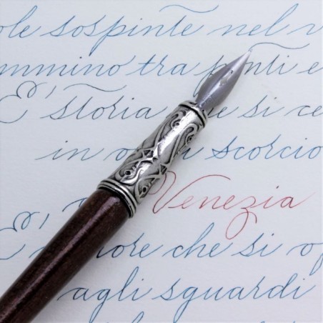 Bortoletti Guardi Desk pen sæt med bronze detaljer