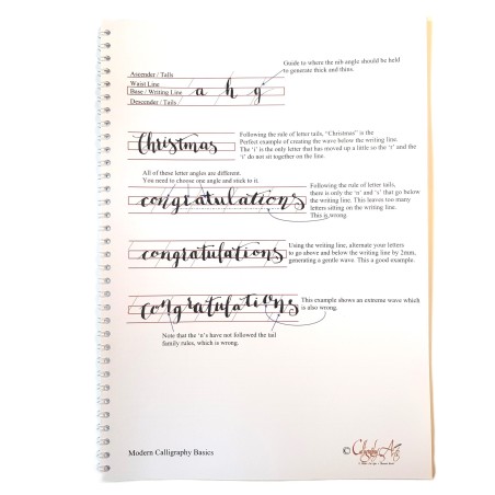 Calligraphy Arts modern calligraphy alphabet basics