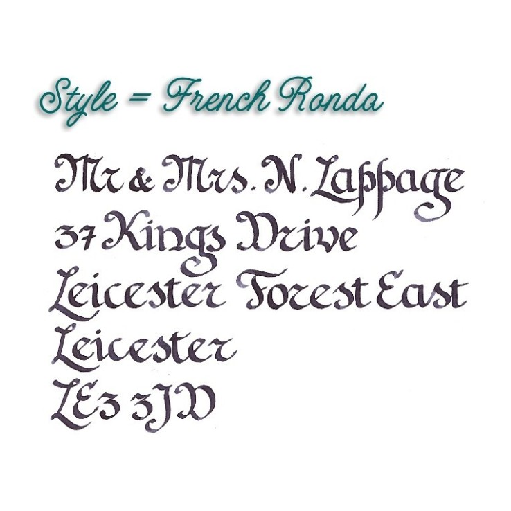 Personalise the front of your card