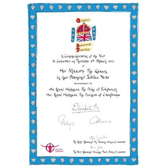 Diamond Jubilee Certificate