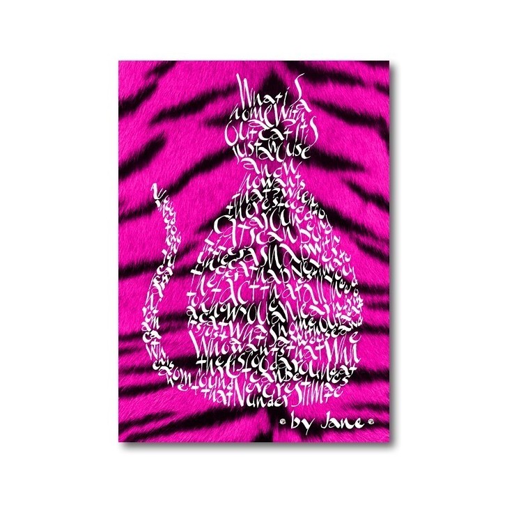 Cereza Rosa Gato Tigre