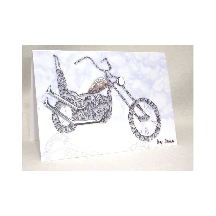 Old Skool Chopper Card