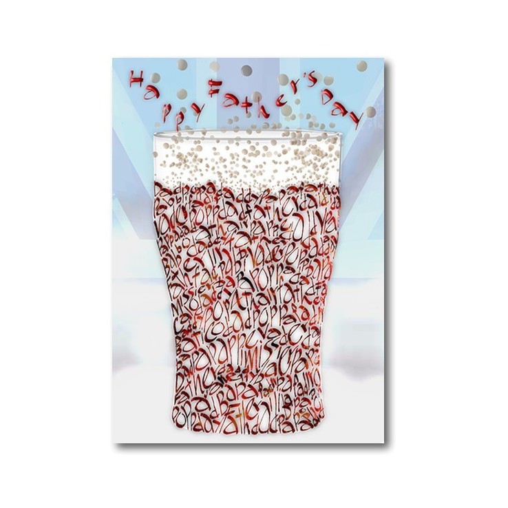 Glücklicher Vatertag - Bier